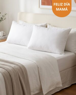 Pack de 02 almohadas De Luxe Down Alternative